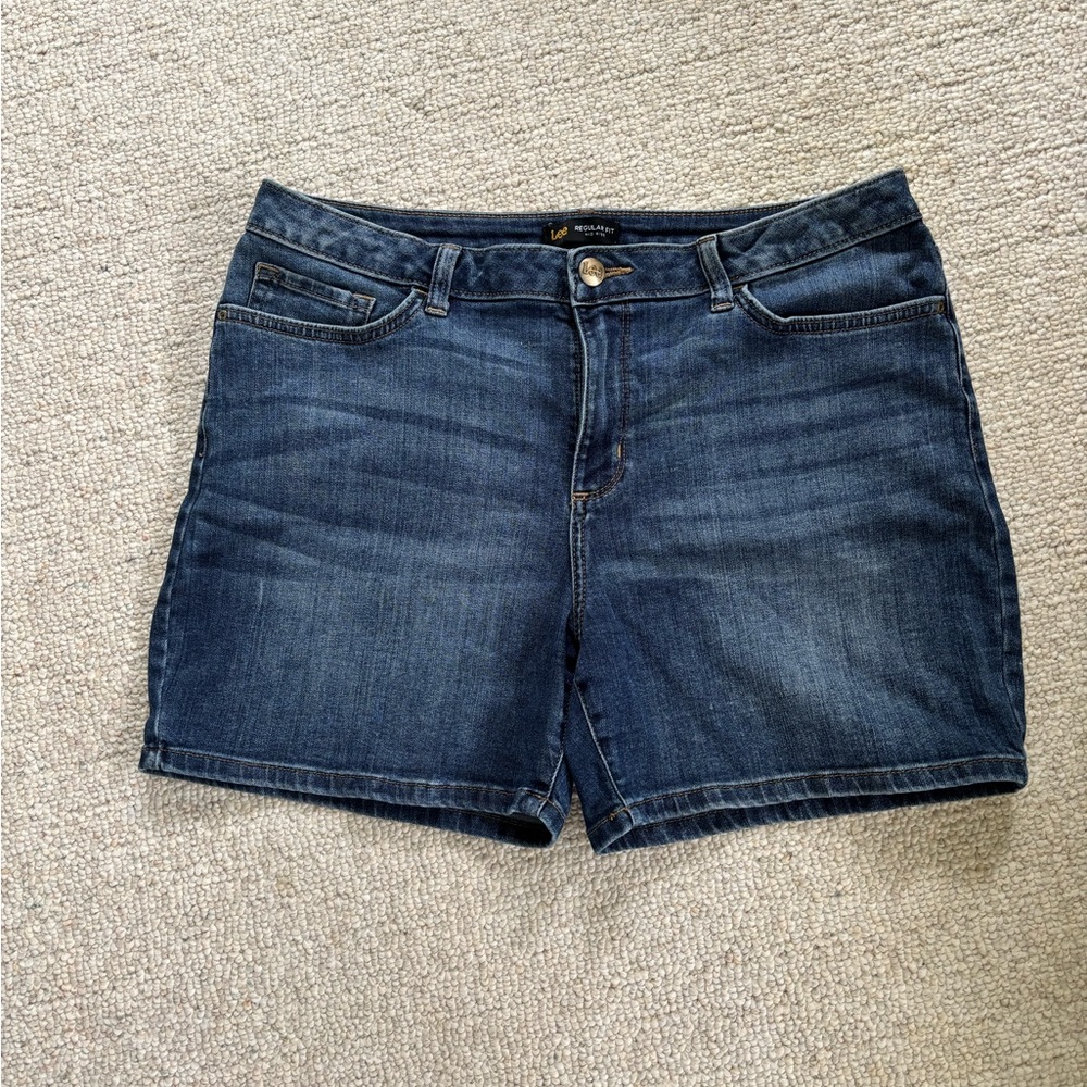Lee Blue Jean Shorts Classic Style